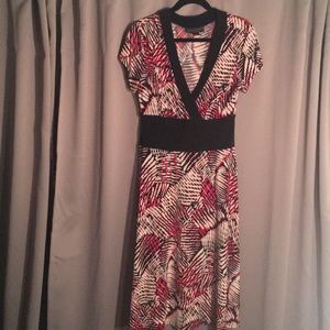 Women’s print dress. Size 10p.